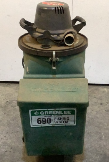 Greenlee Vacuum / Blower Fishing System 690 Fishin