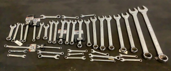 (Approx 38) Assorted Combo Wrenches