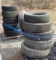 (11) Assorted Tires and Wheels