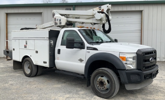 2012 Ford F-550 Altec AT237 Bucket Truck 4X2