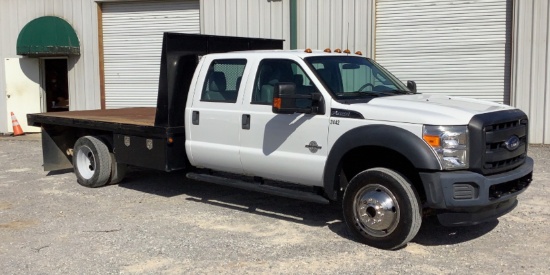 2016 Ford F-450 SD Flatbed Truck 4X4