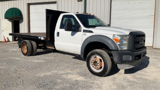 2012 Ford F-450 SD Flatbed Truck 4X2