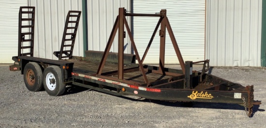 2012 Belshe 16' Equipment Trailer