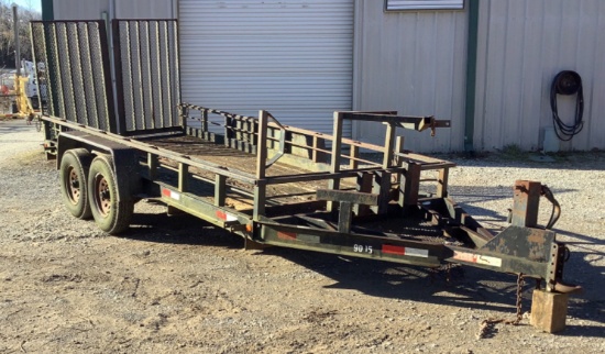 2002 Richter 16' Equipment Trailer
