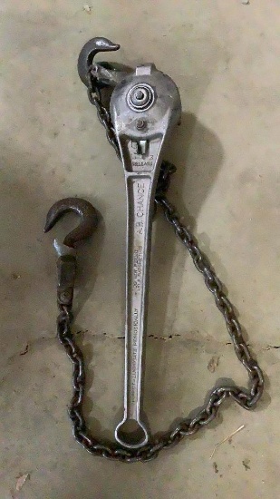A.B. Chance 1 Ton Lever Ratchet Chain Hoist