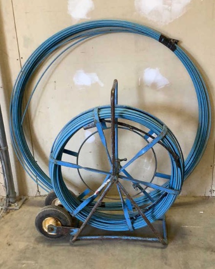 27" Reel of Fiberglass Duct Rodder