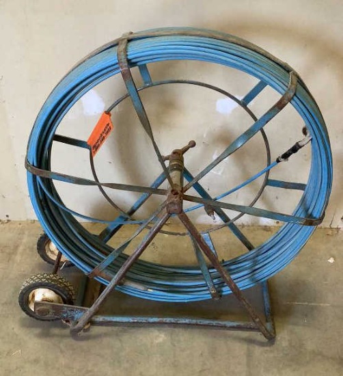 29" Reel of Fiberglass Duct Rodder