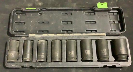 Pittsburgh 3/4" Drive Impact Deep Socket Set 67935