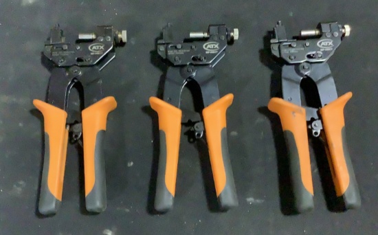 (3) ATX Mini Compression Crimper Tools MP-NBCT