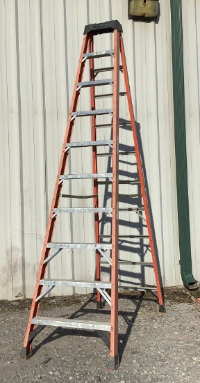 Werner 10' Fiberglass Step Ladder