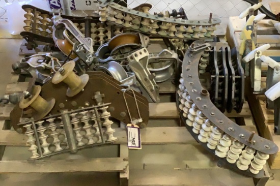 (Approx 14) Assorted Cable Rollers