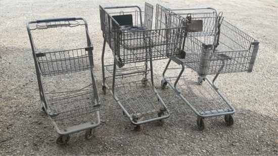 (3) Shopping Carts