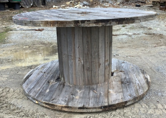 Wooden Cable Spool