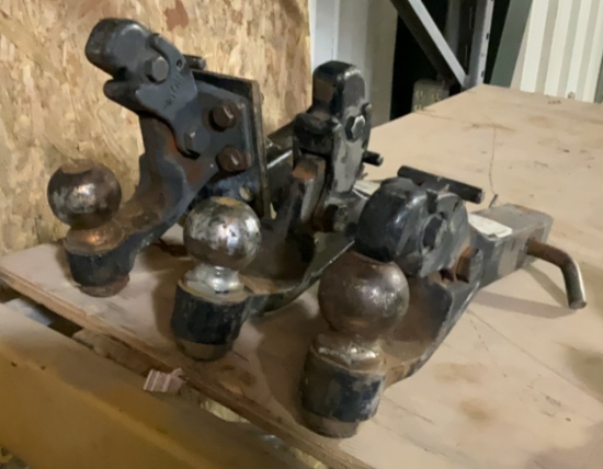 (3) 2-5/16" Pintle / Ball Hitches