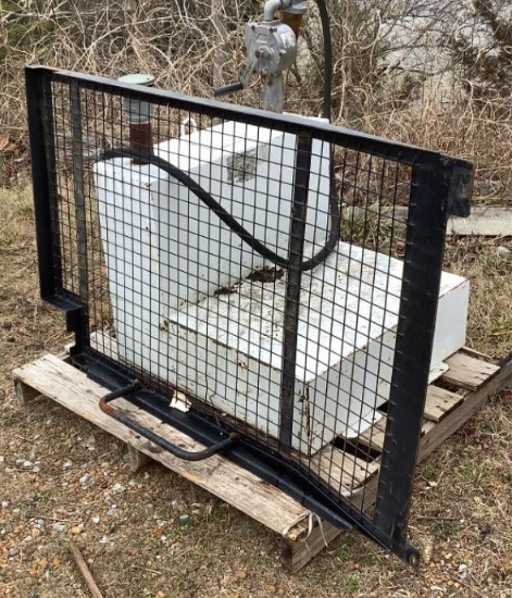 Truck Bed Fuel Tank and Ramp