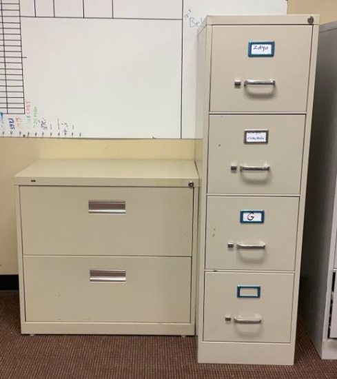 (2) Filing Cabinets