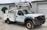 2007 Ford F-550 Altec AT37-G Bucket Truck 4X2