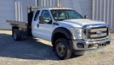 2015 Ford F-550 Flatbed Truck 4X2