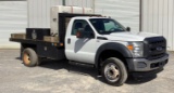 2014 Ford F-550 Flatbed Truck 4X2