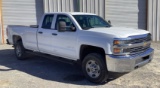 2015 Chevrolet Silverado 2500HD Extended Cab 4X2
