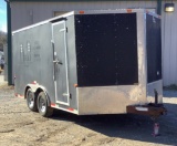2012 Cargo Craft 15' Enclosed Trailer RV35162