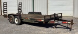 2015 Richter 18' Equipment Trailer