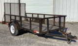 2010 North Alabama 10' Landscape Trailer