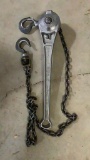 A.B. Chance 1 Ton Lever Ratchet Chain Hoist