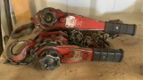 Coffing 3/4 &1-1/2 Ton Lever Ratchet Chain Hoist