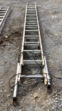 28' Fiberglass Extension Ladder