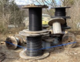 (18) Partial Spools of Assorted Cable