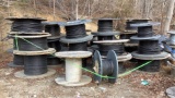 (Approx 40) Partial Spools of Assorted Cable