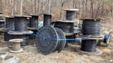 (Approx 50) Partial Spools of Assorted Cable