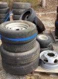 (17) Assorted Tires and Wheels