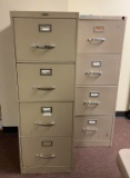 (2) Filing Cabinets