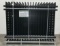 (22) All Metal 8'x6' Powder Coated Steel Site Fenc