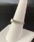 $3,450 14kt White Gold Diamond Ring