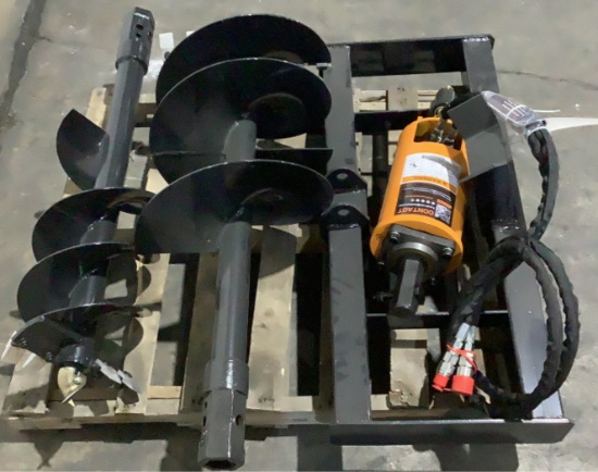 2024 Wolverine 12" & 18" Auger Skid Steer Attachme