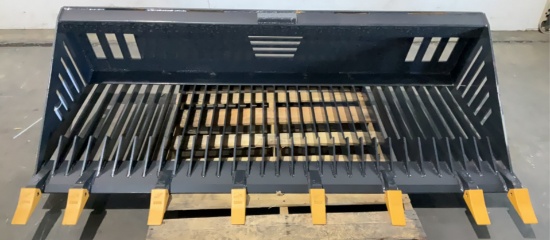 2023 Land Honor 78" Rock Bucket Skid Steer Attachm