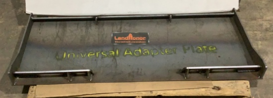 Land Honor Universal Skid Steer Adapter Plate