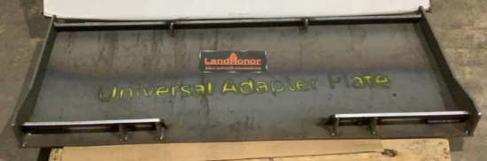 Land Honor Universal Skid Steer Adapter Plate
