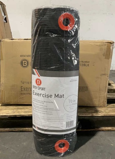 (6) Body Sport 24"x72" Exercise Mats