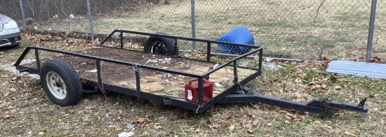 *SEIZURE* 10’ Equipment Trailer OFFSITE