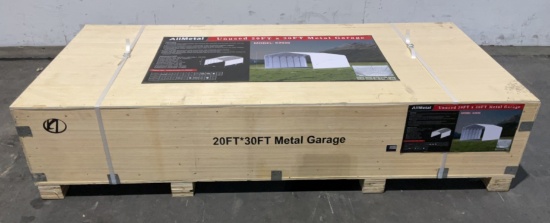 All Metal 20'x30' Metal Garage K2030
