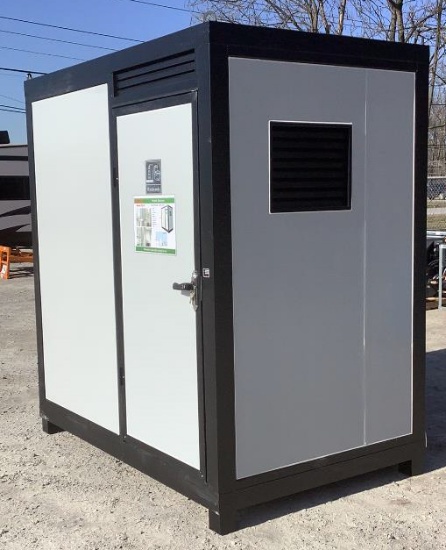 All Metal Portable Restroom K2215
