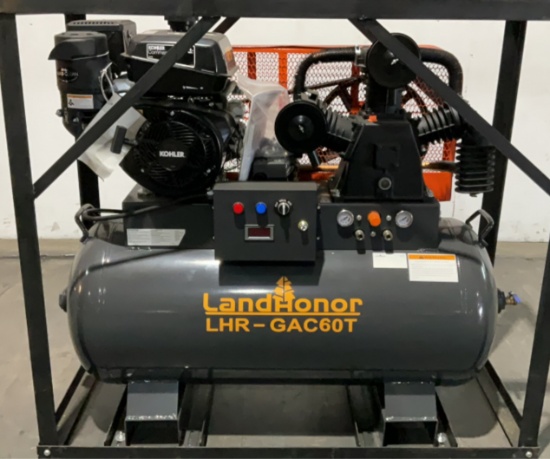 Land Honor 60 Gallon Gas Powered Air Compressor LH