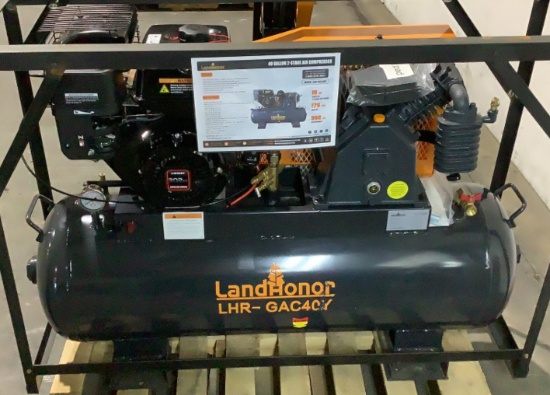Land Honor 40 Gal Gas Powered Air Compressor LHR-G