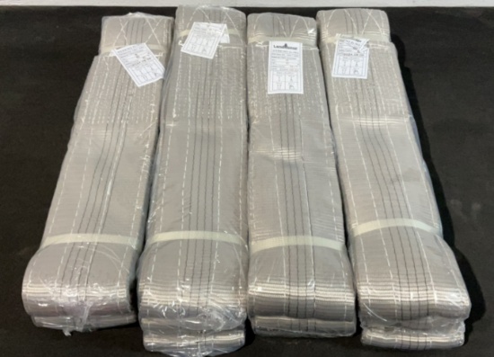 (4) Land Honor 4 Ton x 6m Polyester Rigging Slings