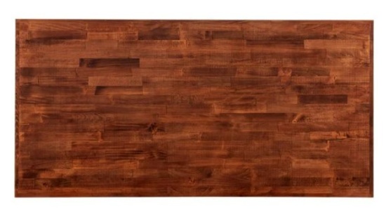 Lancaster 30" X 60" Reclaimed Wood Butcher Block 3