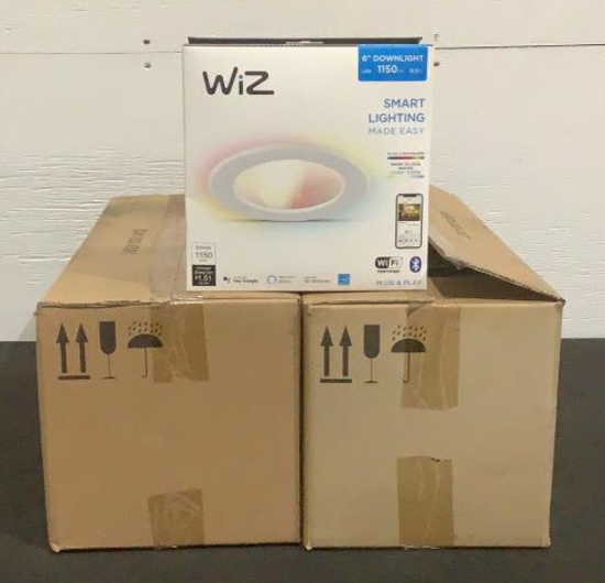 (12) Wiz 6" LED Smart Downlights 604629
